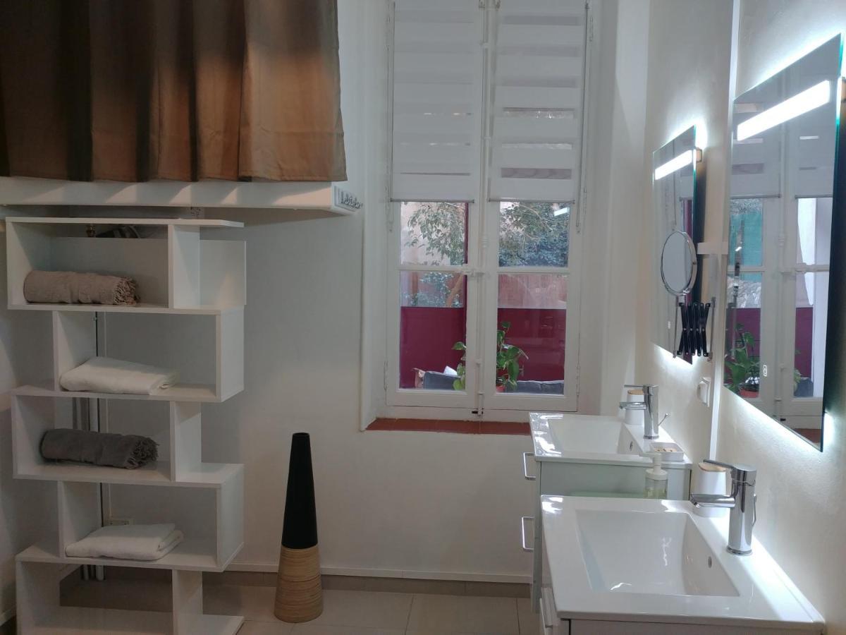 Apartmán Rez De Chaussee Centre, Jardin Narbonne Exteriér fotografie